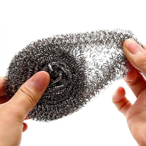 6pcs/Bag Washing Brush Stainless Steel Wire Ball Cleaning Sp