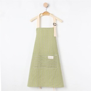 apron pinafore pinny Cotton linen cooking apron custom logo