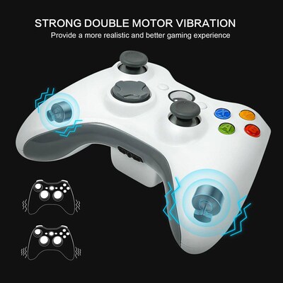 PC Gamepad For Xbox 360 2.4G Wireless Game Controller Gaming