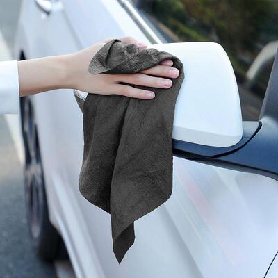 Magic cleaning cloth for glass, streak-free and lint-free, h