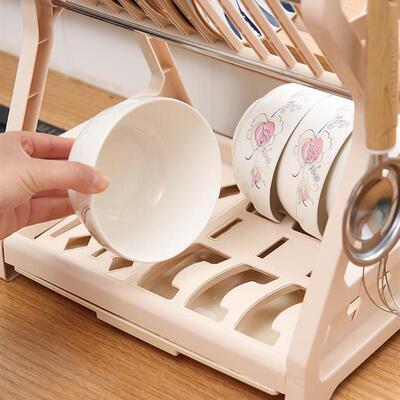 dish drying rack storage kitchen cup holder organizer洗碗架