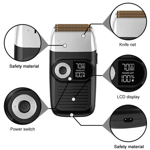 powerful barber pro electric shaver for men hair beard elect