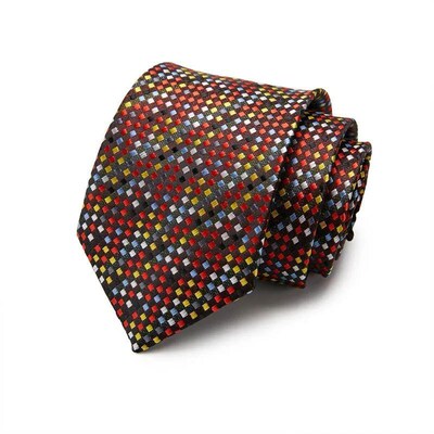 Fashion Mens Colourful Tie Silk  Formal Ties Necktie Narrow