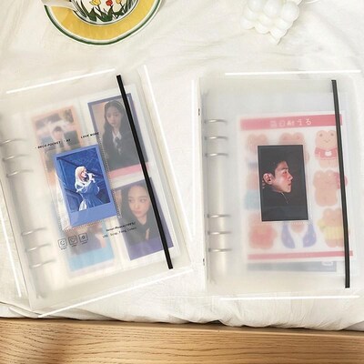 A5 Photocard Holder Kpop Binder Polaroid Photocard Holder Bo