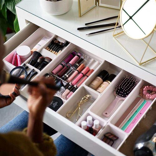 Drawer Storage Box Cabinet Drawer Plastic Partition