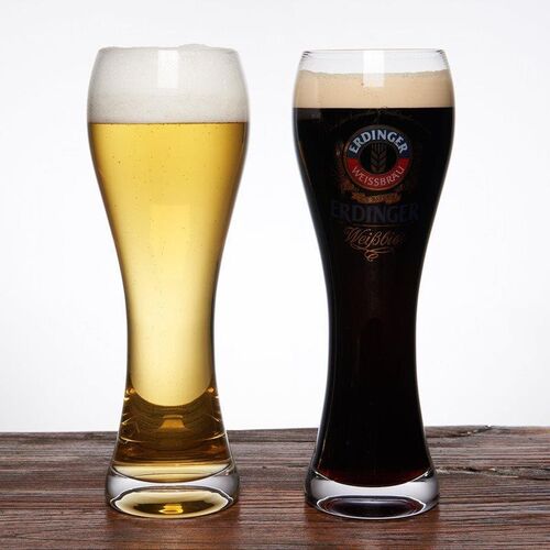 Large crystal edinger beer glass high-grade wheat cup large