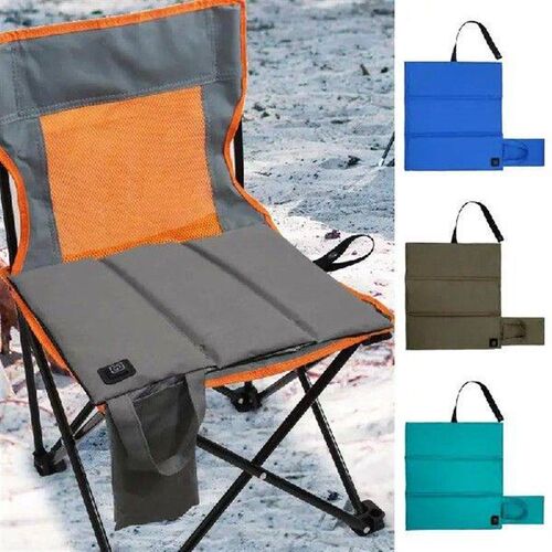 USB Electric Heated Seat Cushion Outdoor Camping Folding  3