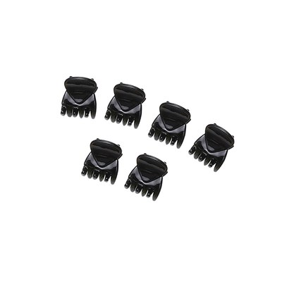 Plastic Mini Hair Clip Claw Cute Hair Clips Plastic Black Ha