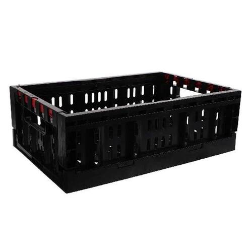 1pcs Foldable Box for Fruits Vegetables Black Collapsible