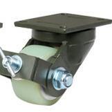 UV装 3寸PU刹车 盘推力轴承脚轮 CPM49 D80 怡合达