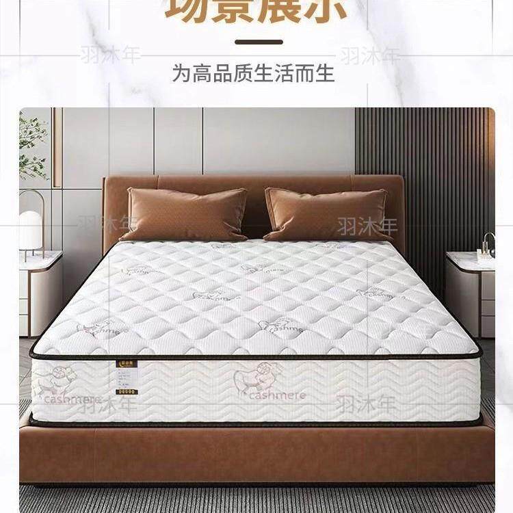 多用床垫家用卧室软硬环保棕榈护脊乳胶经济型静音弹簧席梦思