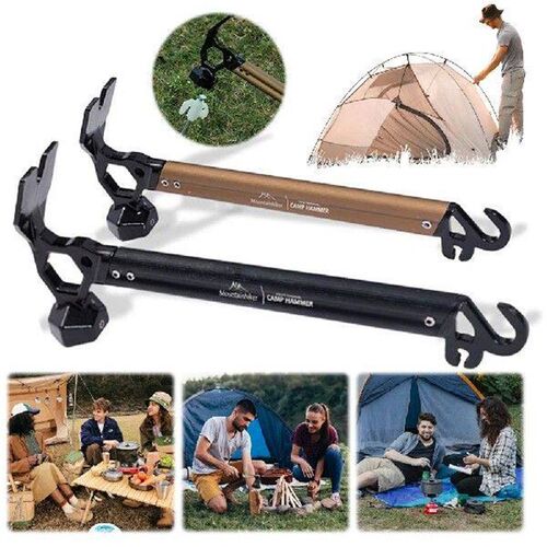 Outdoor Camping Hammer Aluminum Alloy Tent Stake Remover