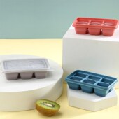 Silicone Ice Tray 160 Foldable Mini Cubes Mold Grid