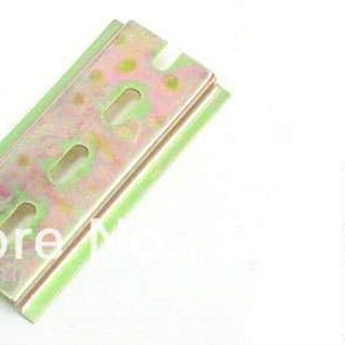 78mm Length 35mm Width Metallic DIN Rail Guide Lead for Elec