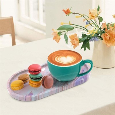 DIY Crystal Dropper Epoxy Resin Mold Mirror Elliptical Dish