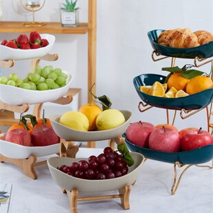 Plates tray European Dinner Serving Fruit Plate Style Dining