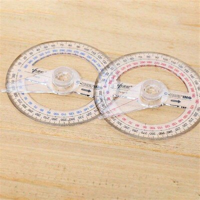 Arm Rotary Measuring Ruler Plastic 360 Degree Pointer