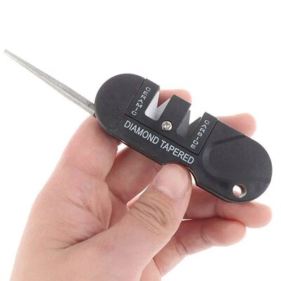 4-in-1 Mini Portable Tungsten Ceramic Carbide Knife Whetston