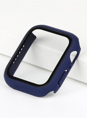 Glass + Cover For Apple Watch case 7/6/SE/5/4/3/2/1 iWatch