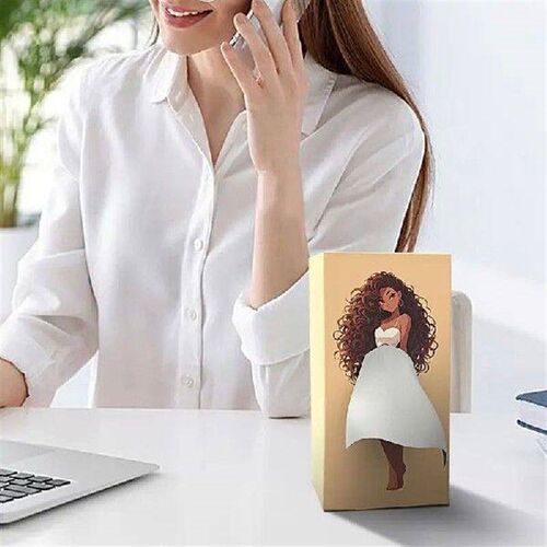 Tissue Holder Bathroom Decor Box For Toilet Paper Girl Face