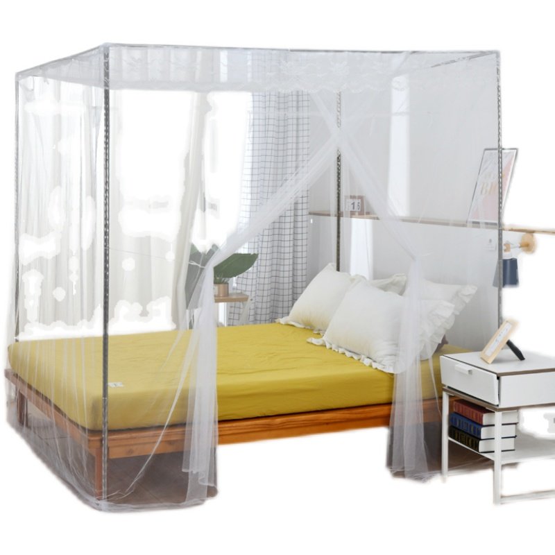 蚊帐家用夏天1.8m床免安装单开门学生宿舍m1.5m床宫廷公主风,床上用品,蚊帐,淘宝优惠券,粉丝福利购,淘宝优惠卷