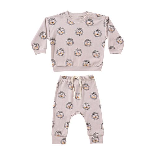 2025 Toddler Spring Autumn Sets Boys Girls Cotton Printed Ho