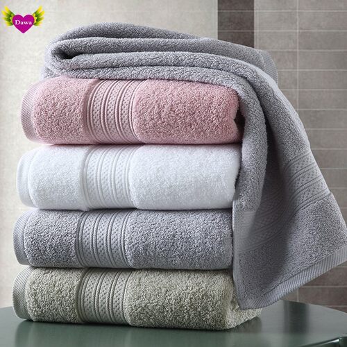 Soft Microfiber Cotton Large Beach Towel Thick  Bath Towels