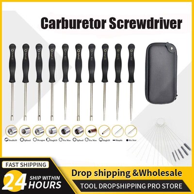 10/6pcs Carburetor Adjustment Tools Multi-head Tune-up Screw
