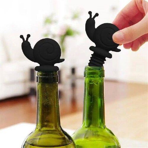 Wine Bottle Sealer Reusable Snail Shape Bottle Stopper Wine