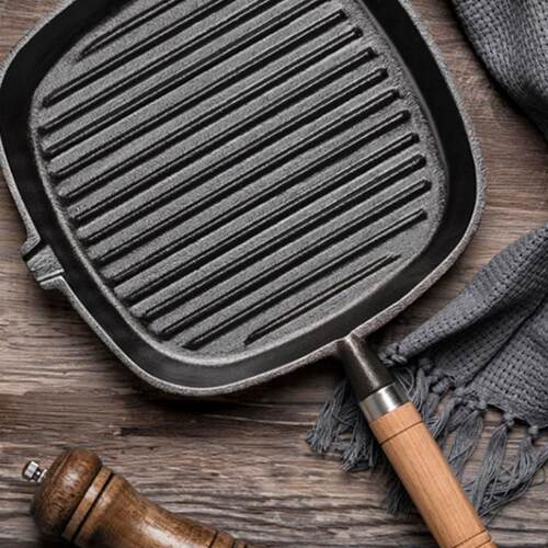Grill Pan for Stove Tops Nonstick Induction Pan Steak Bacon