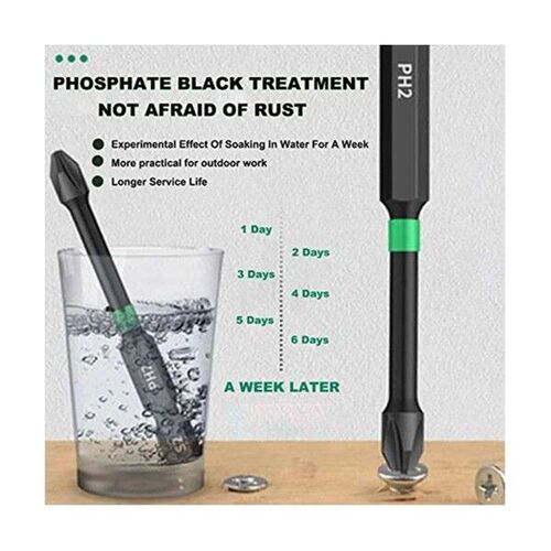 2023New Screwdriver Bit Set, 12Pcs S2 Driver Drilling Work