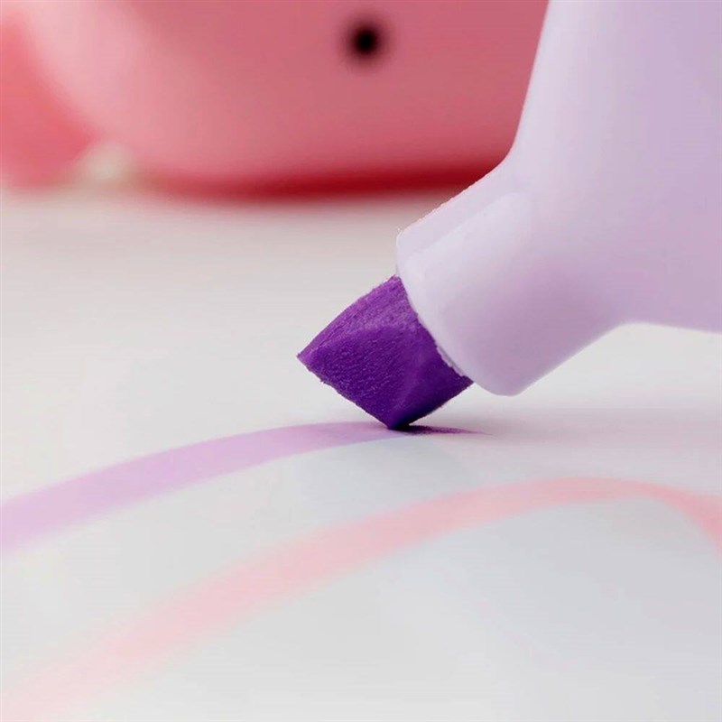 4/5/6ps Stationery Pastel Highlighters Eye Protetion Shool O - 实物图