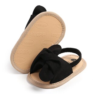 Baby Shoes Handtied Bow Soft Antislip Sole Learning Walker S