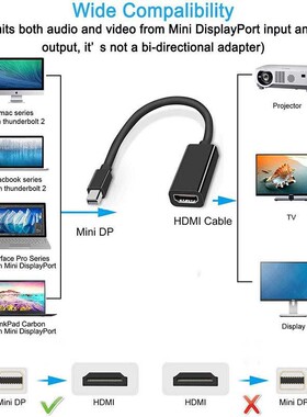 mini dp to hdmi adapter cable for apple mac mac pro air