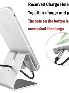 Universal Aluminium Alloy Smart Phone Stand Desk Holder Char
