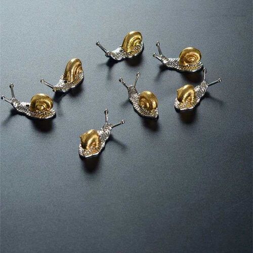 Creative Alloy Snail Small Ornaments Small Turtle Cute Vivid
