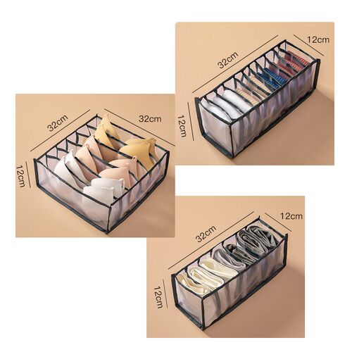 Locker, underwear divider, drawer ver cabinet organizer, tie