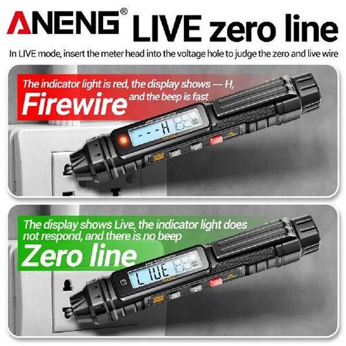 A3005 Multifunctional Pen Meter 4000 Counts AC/DC Voltage