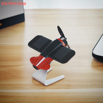 Car interior accessories solar airplane model center console