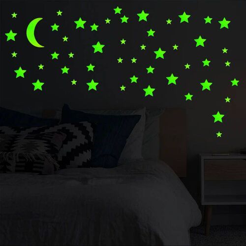 Luminous Wall ers Glow In the Dark Star Fluorescent Plastic