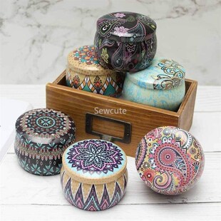 6 Pcs Candle Tin Jars DIY Candle Making kit Holder Storage c