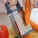 steel stainless vegetable grater slicer four shredder side