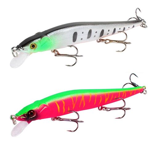 1Pcs Fishing Lure 115mm/14g Minnow Crankbait Wobblers 3D Eye