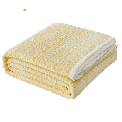 Throw Blanket for Couch Plush Fluffy Warm Cozy法兰绒毯子加厚