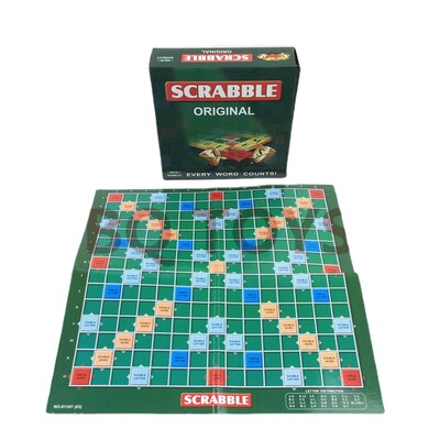 English Game Scrabble Toys Learn Words Early Education Deskt