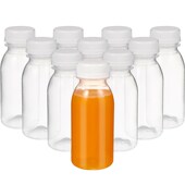 300 350ml Transparent 200 Wat Bottle 250 Juice 10pcs Plastic