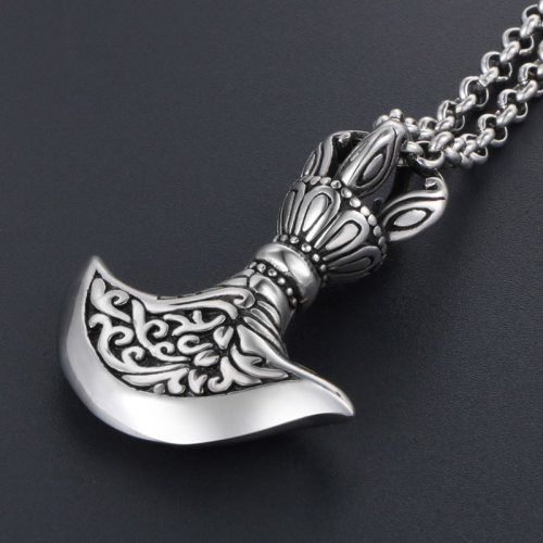Pendant accessories: China tide flower traction pattern cres