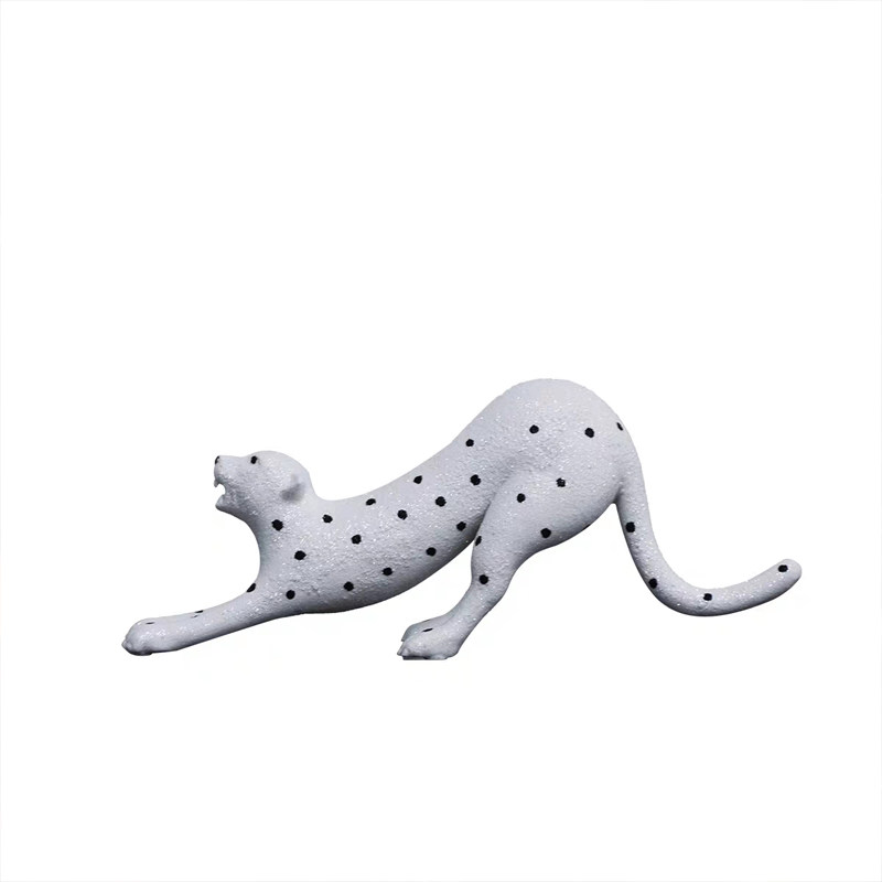 陶瓷豹子金钱豹领导办公桌书房书架书柜书桌动物摆件水吧台醒酒器,家居饰品,家饰软装搭配套装,淘宝优惠券,粉丝福利购,淘宝优惠卷