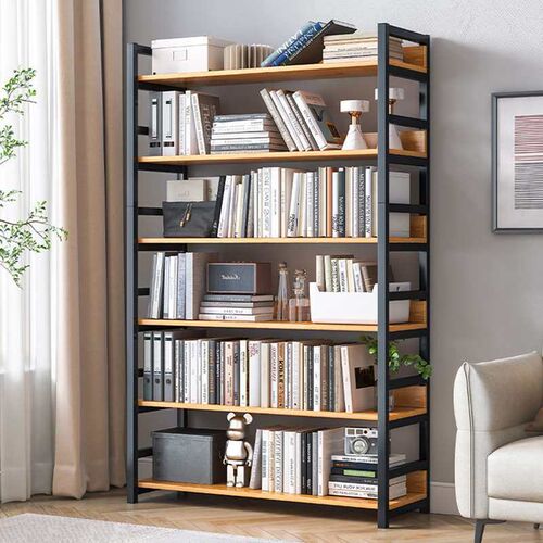 Bookshelf Storage Rack Floor Household Iron Multi-layer Stor