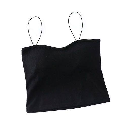 Women Sleeveless Vest Cami Tank Tops Solid Color Summer Spag
